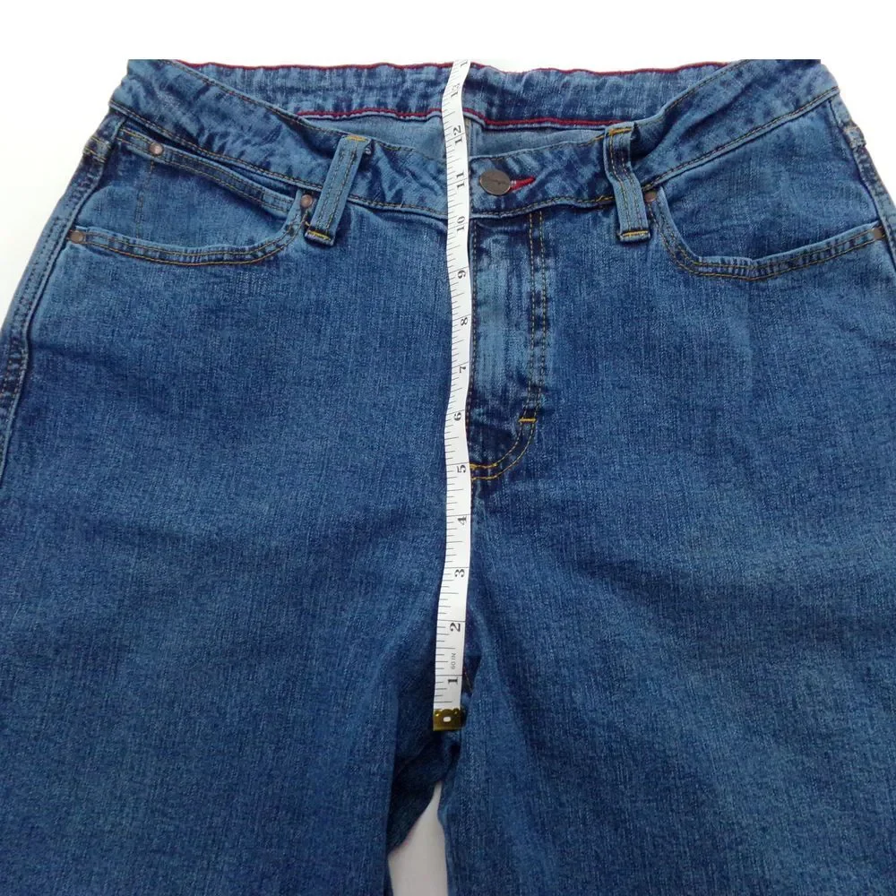 Wrangler Classic Boot Cut Denim Jeans Medium‎ Wash Cotton Stretch 11x36